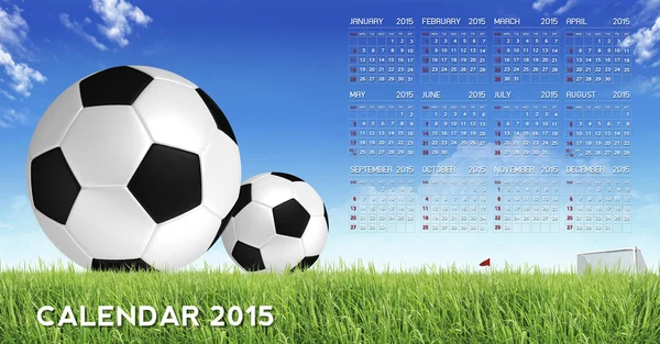 Calendar 2015 — Stock Photo, Image