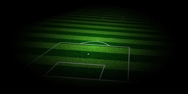 サッカー芝背景 — ストック写真