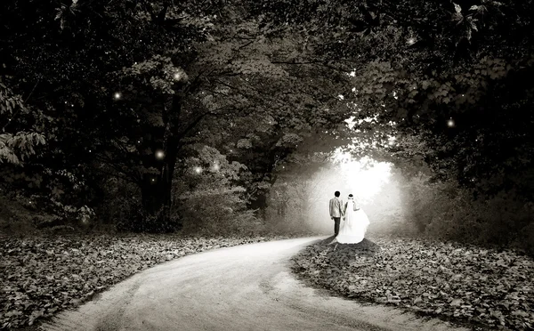 Doğa ile düğün güzel arka plan — Stok fotoğraf