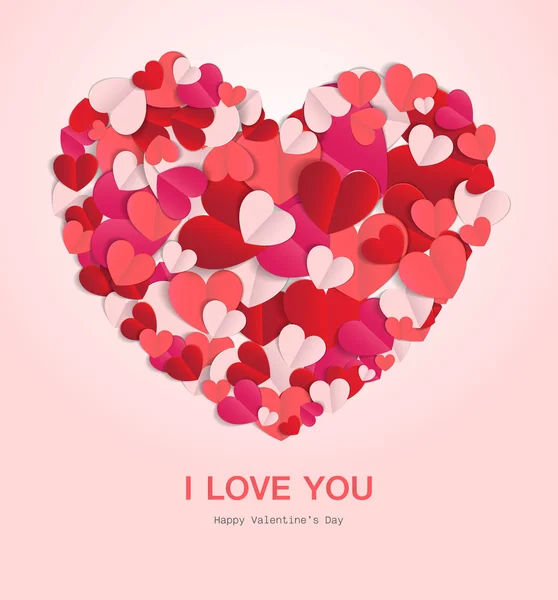 Valentines heart — Stock Vector