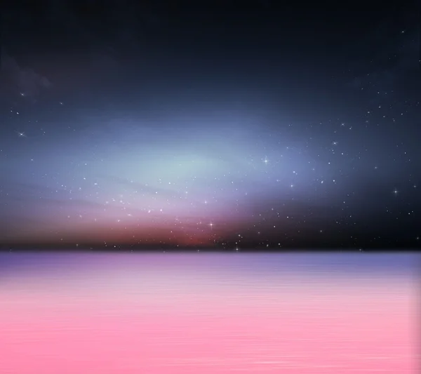 Рожевий море — стокове фото