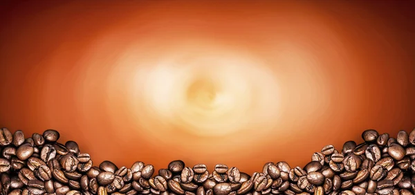 Абстрактная иллюстрация кофе и фон меню — стоковое фото