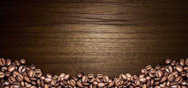 Coffee abstract illustration and menu background clipart