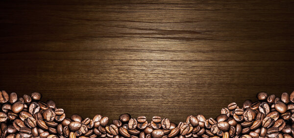 Coffee abstract illustration and menu background