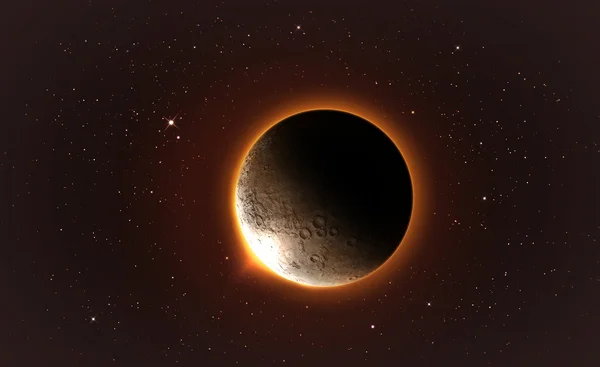 Lunar eclipse — Stock Photo, Image