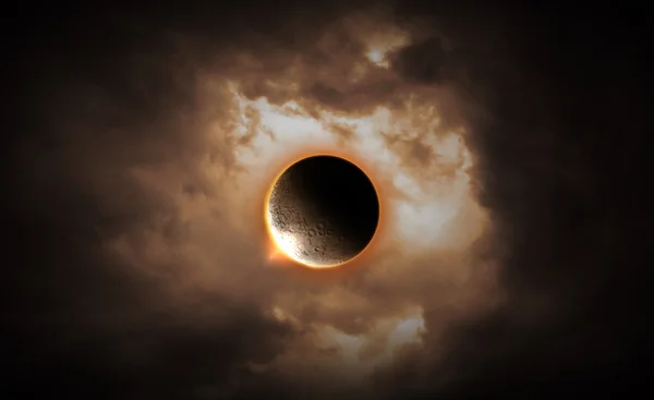 Eclipse lunar — Fotografia de Stock