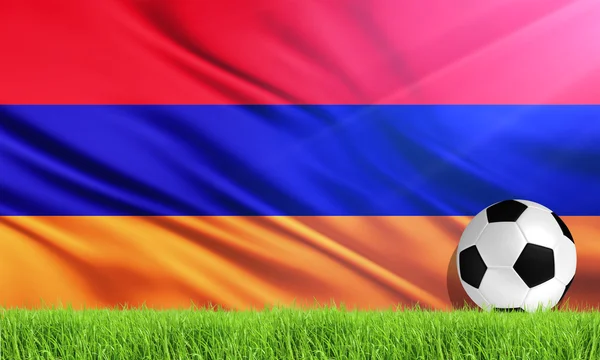 The National Flag of Armenia — Stock Photo, Image