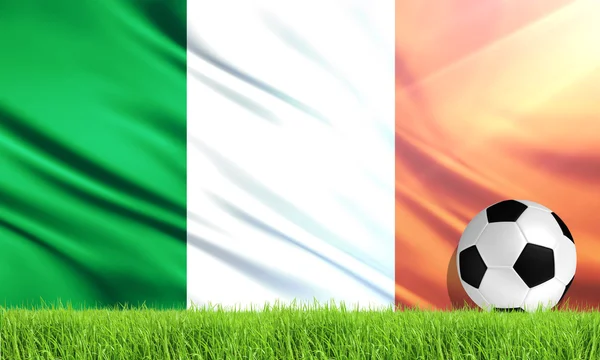 The National Flag of Ireland — Stock Photo, Image