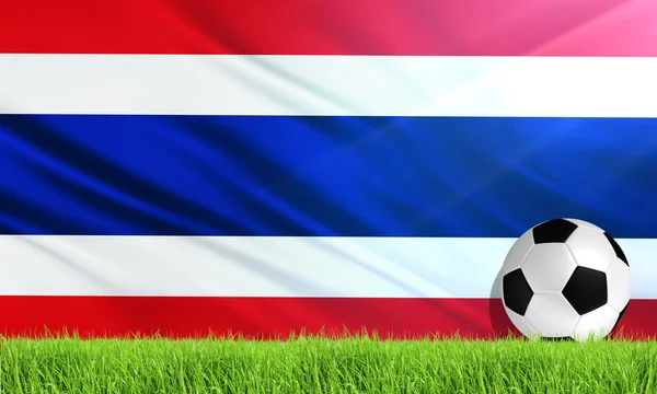 De nationale vlag van Thailand — Stockfoto