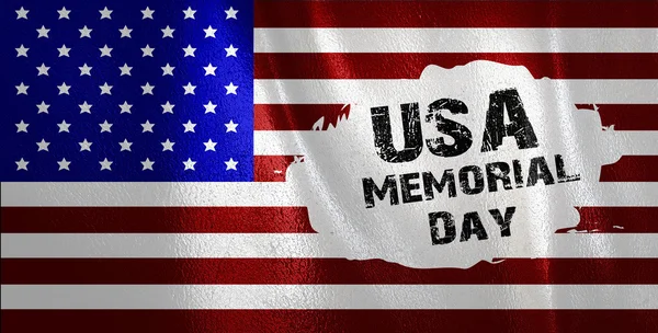 Memorial Day of United state of America — Stock Photo, Image