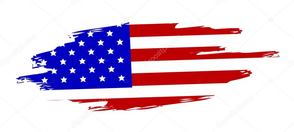 Flag of united state of america