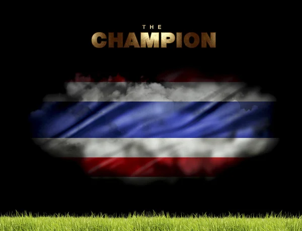 The champion of Thailand soccer — Stock Photo, Image