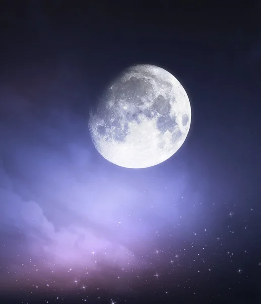 Hintergrund des Nachthimmels — Stockfoto