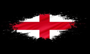 Splashes with Flag abstract background