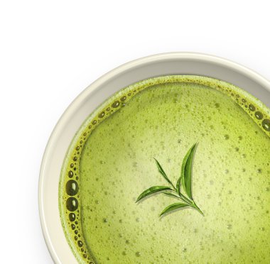 green tea and macha green tea