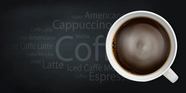Káva a čaj detail — Stock fotografie