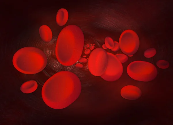 Red blood cells — Stock Photo, Image