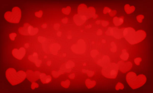 Valentine background, Blur and Select focus — Stock Photo, Image