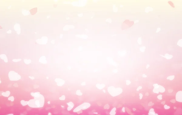 Happy valentine day background, Blur and Select focus background — Stock Photo, Image