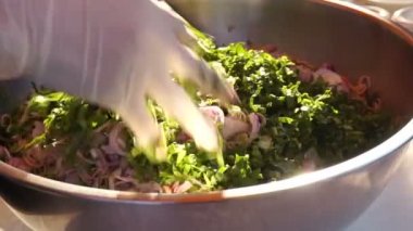 Büfe Catering ürün yelpazesine Tay. Kokteyl aperatifler için parmak gıda 