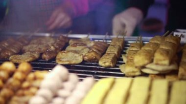 kızarmış ve ızgara stinky tofu Famous tofu Tayvan fermente