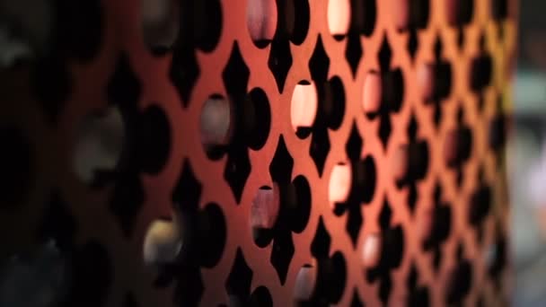 Gros plan sur les détails architecturaux du Moyen-Orient, détails de motif d'art arabe 