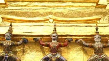 Bangkok, Tayland - Mart 2016 - ünlü turistik yer, Wat Phra Kaew, Grand Palace, Landmark Bangkok Tayland