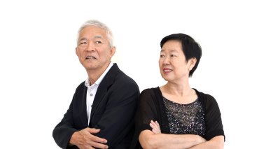 Resmi kıyafetleri içinde Asya kıdemli ortak. Aşk hayatı aile şirketi