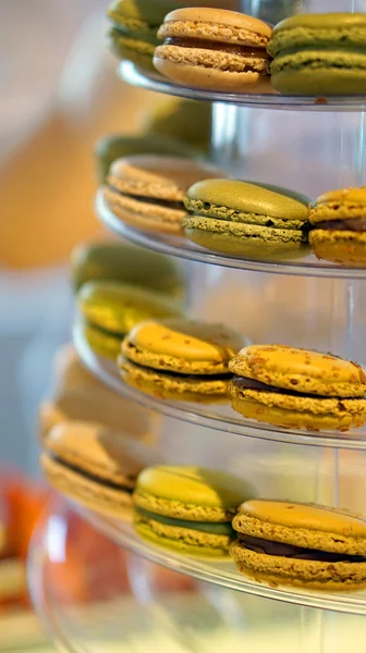 Macaron coloful desszert — Stock Fotó