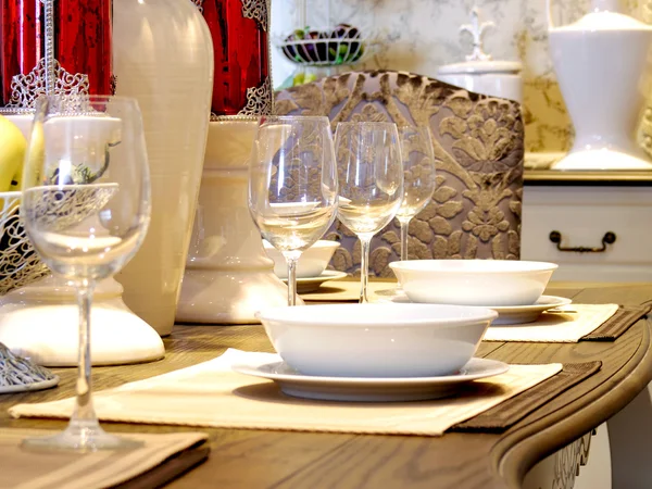 Dinning table decoration — Stock Photo, Image