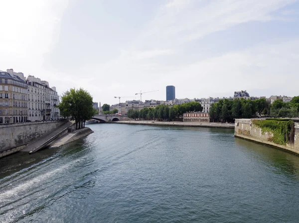 Rio Sena em Paris França — Fotografia de Stock