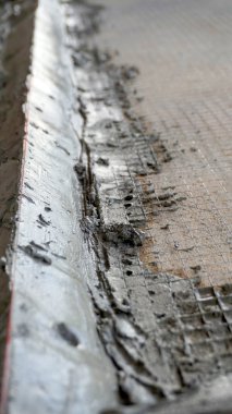 beton kiremit için hazırlanıyor