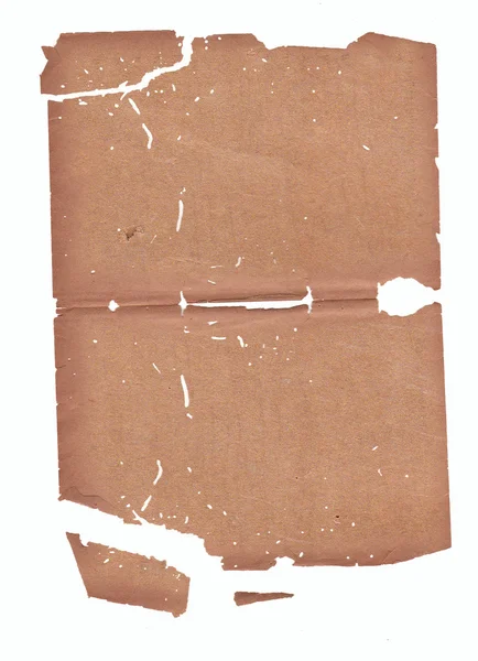 Tekstur kertas cokelat tua — Stok Foto