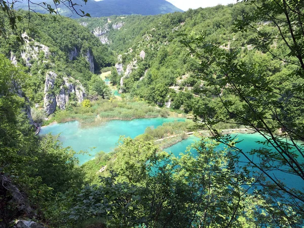 Croacia plitvice lagos parque nacional — Foto de Stock