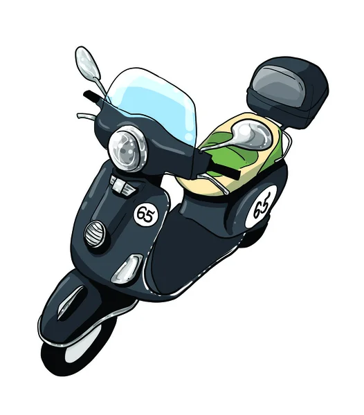 Vespa scooter — Stockfoto