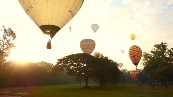 国際気球フェスティバル — ストック動画