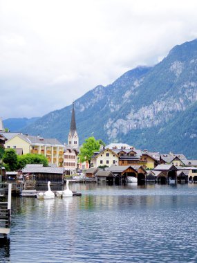Avrupa'nın Hallstatt şehir
