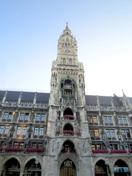 Marienplatz gród Katedra — Zdjęcie stockowe