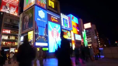 Glico billboard Osaka Simgesel Yapı