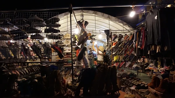 Second hand shoes shop — Stock Photo, Image