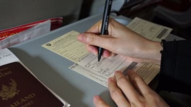 El Dolum özel Göçmenlik formu