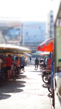 Tayland yerel Pazar sabah