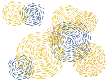 Yıldızlı gece empresyonisti stili resim çizme arka planı