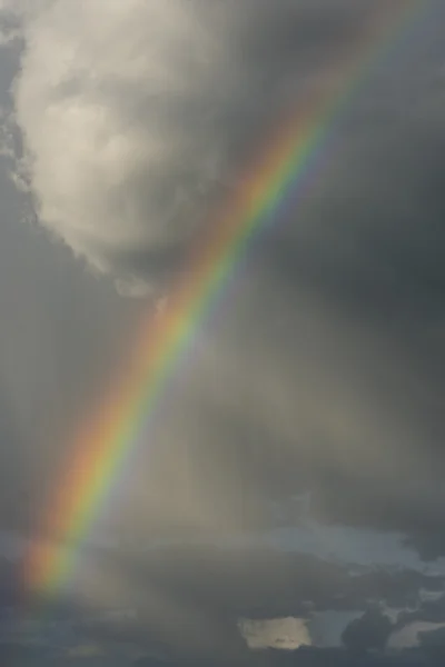 stock image rainbow in the sky