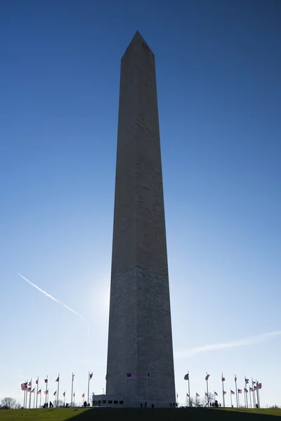 Monumento a Washington a la luz del día —  Fotos de Stock