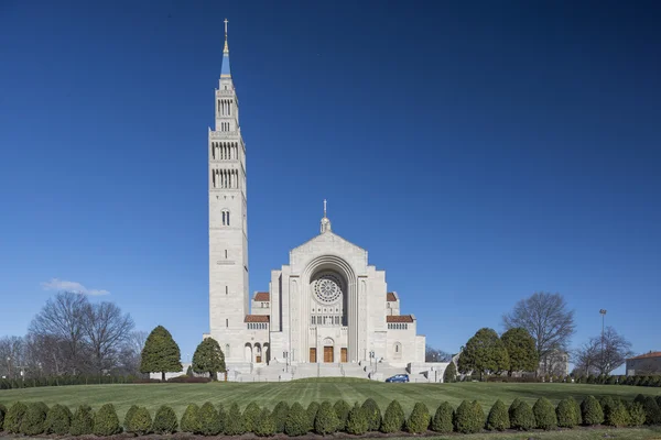 Basilika des Nationalheiligtums der Unbefleckten Empfängnis — Stockfoto