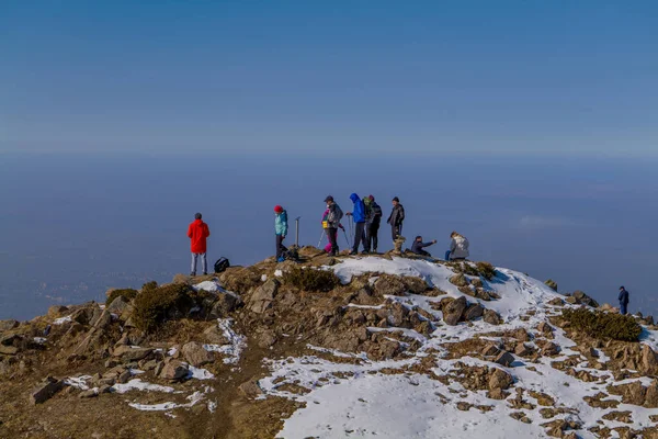 Aksu Zhabagly Kazachstan Oktober 2020 Toeristen Maken Een Wandeling Aksu — Stockfoto