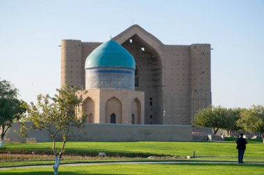 Khoja Ahmed Yasawi anıtı, UNESCO Dünya Mirası Alanı, Türkistan, Kazakistan.