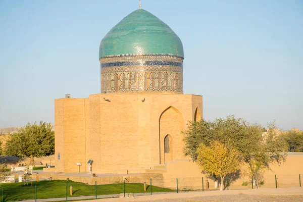 Khoja Ahmed Yasawi Mauzóleuma Unesco Világörökség Része Turkesztán Kazahsztán — Stock Fotó