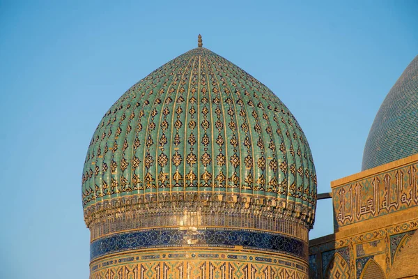 Mausoleum Van Khoja Ahmed Yasawi Unesco Werelderfgoed — Stockfoto